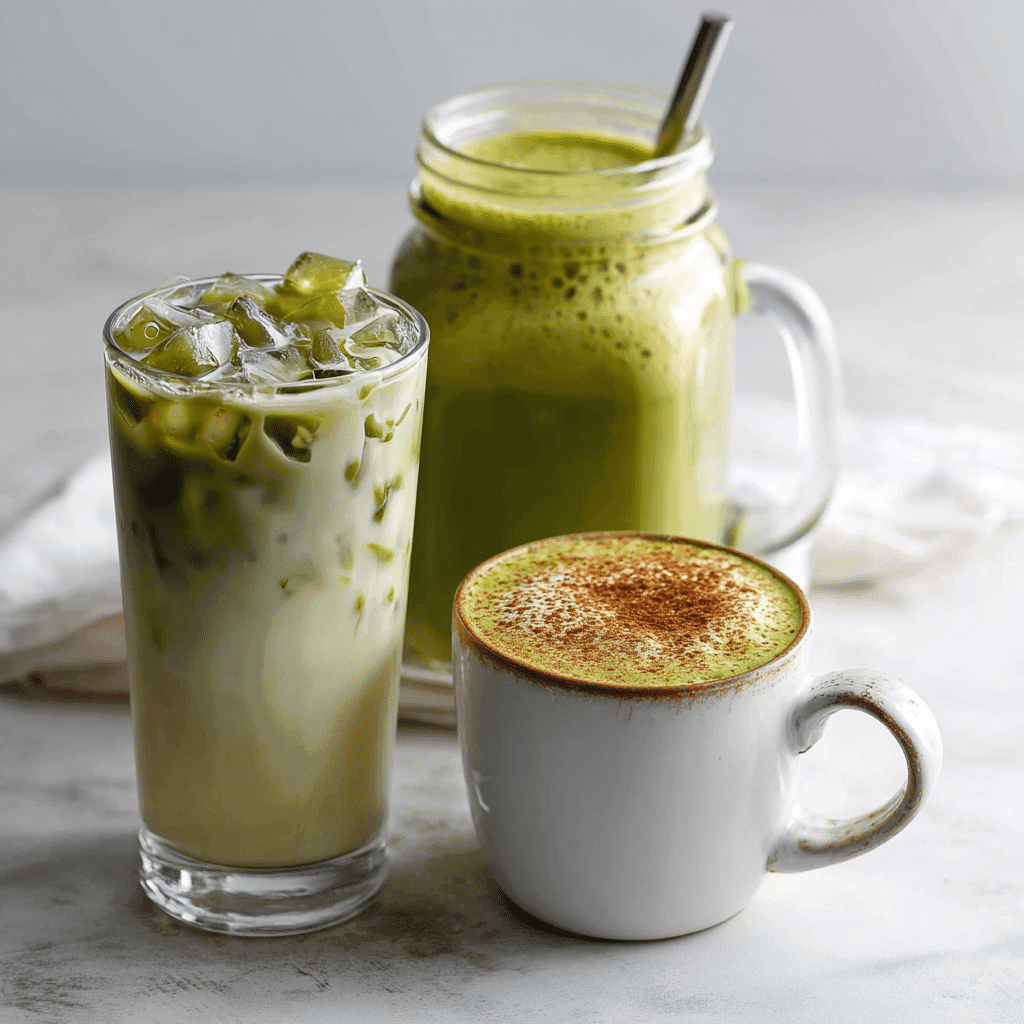 Coconut Matcha Latte – Creamy, Energizing, and Easy to Make 6 iced, blended, and spiced coconut matcha latte variations
