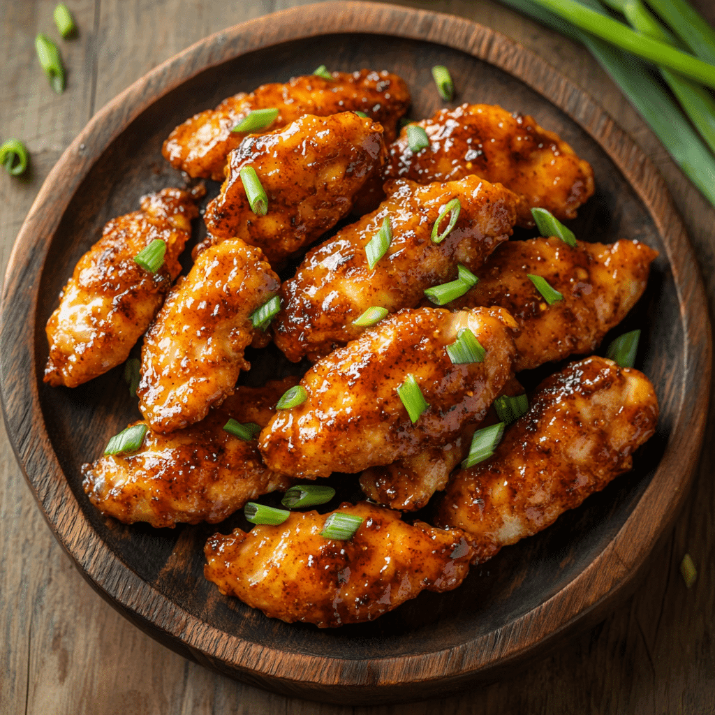 Hot honey chicken recipe with spicy honey glaze