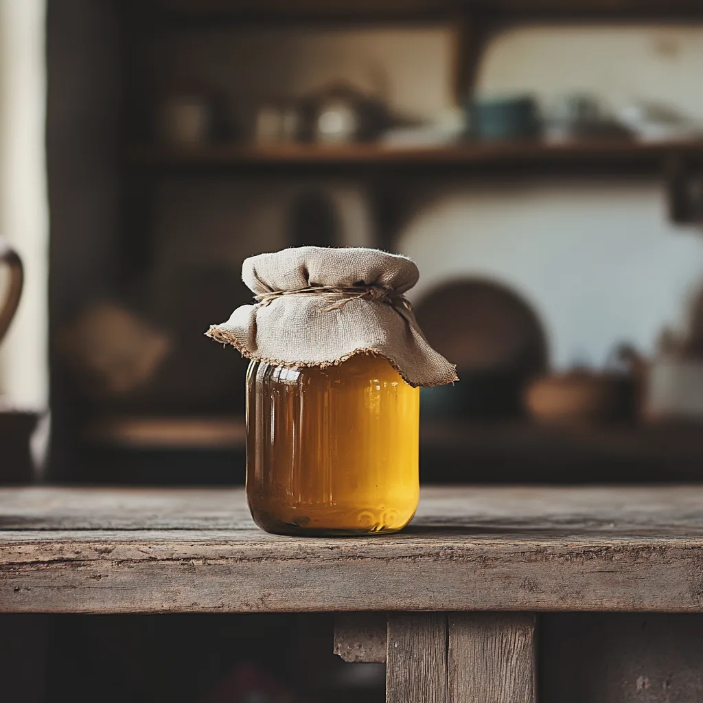 Lemon Ginger Ferment Recipe for Gut Health and Classic Comfort 5 Lemon ginger ferment on shelf
