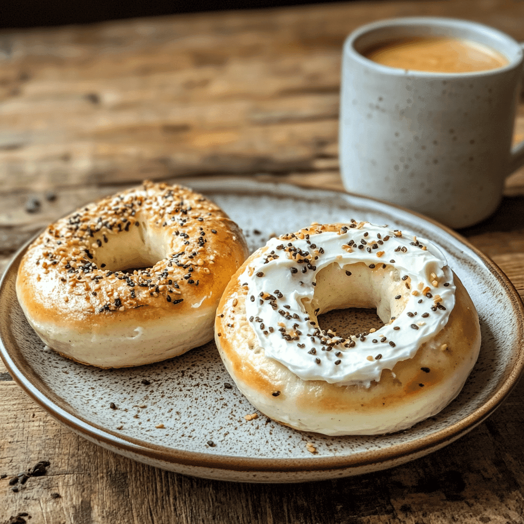 Air Fryer Cottage Cheese Bagels: Easy, High-Protein Breakfast 10 Served air fryer cottage cheese bagels with toppings