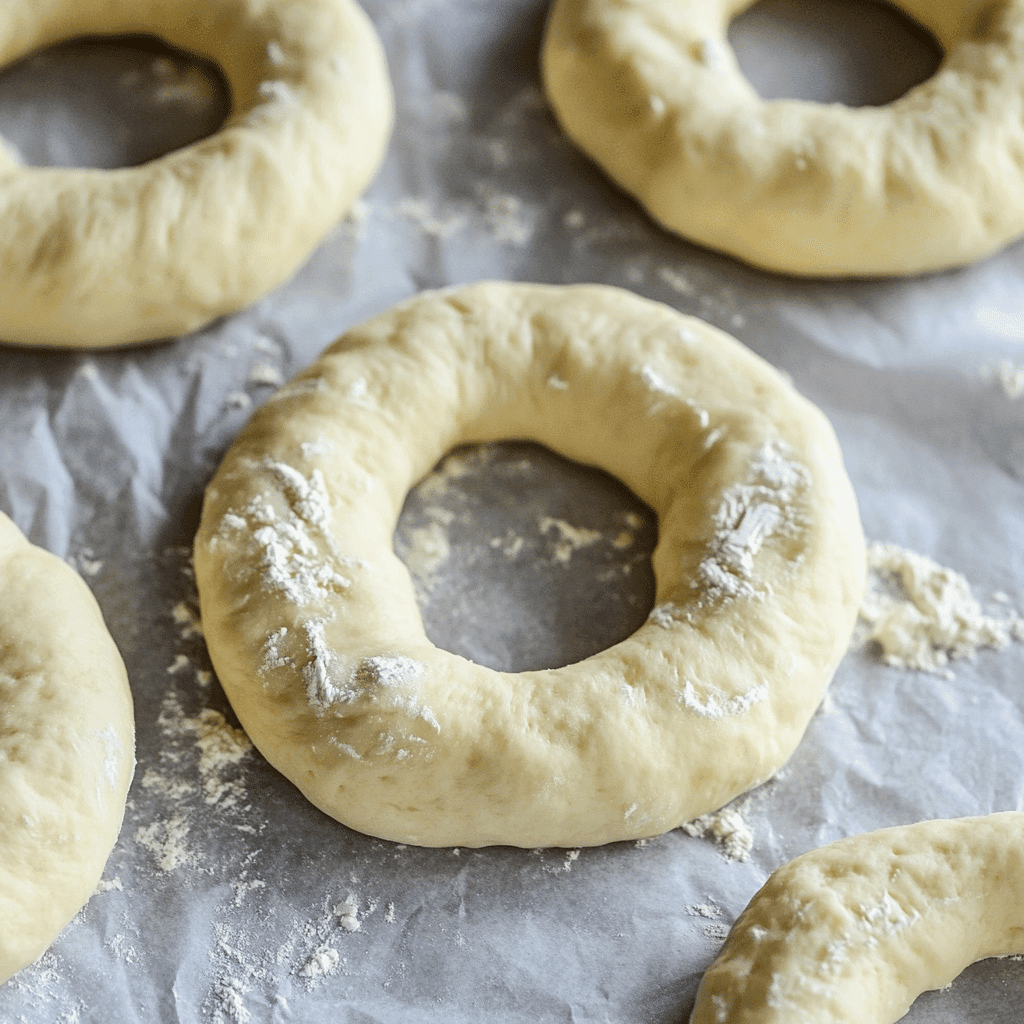 Cottage Cheese Bagels: High-Protein, Easy, and Delicious 7 Shaping cottage cheese bagel dough
