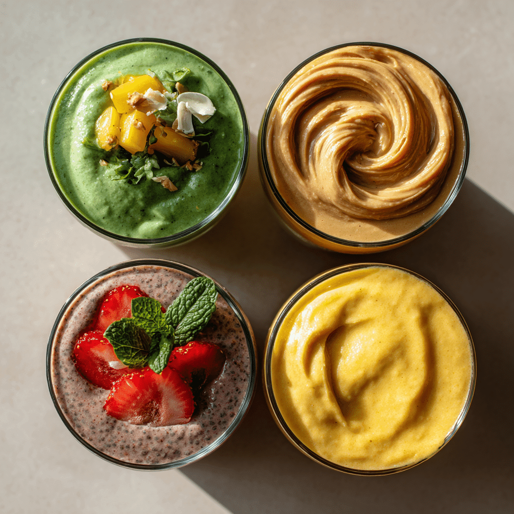 Strawberry Chia Seed Smoothie: Healthy, Refreshing & Easy to Make 9 Strawberry chia seed smoothie variations with greens, nut butters, and tropical fruit