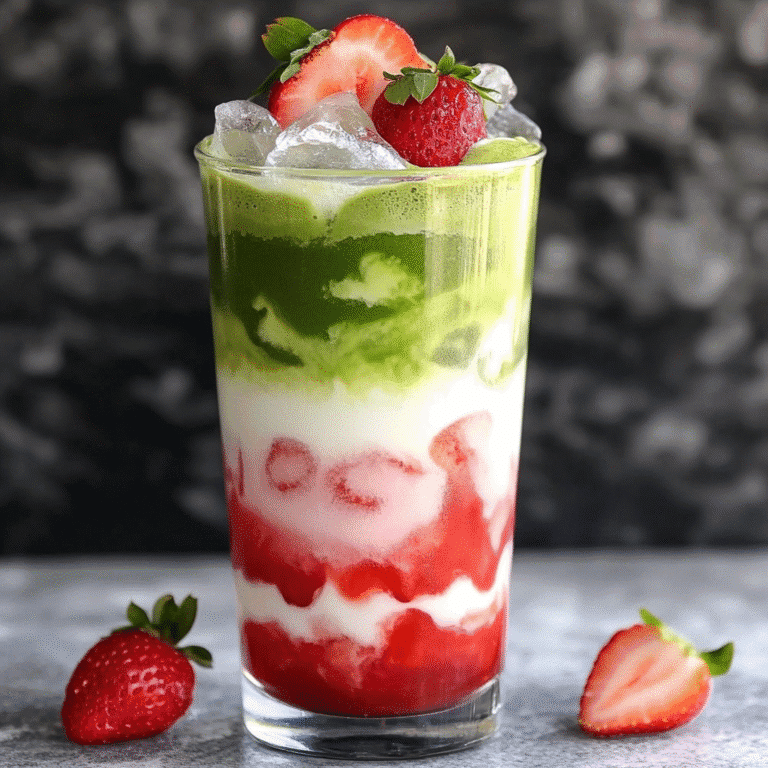 Strawberry Matcha Latte Recipe – Beautiful, Energizing, and Easy 5 strawberry-matcha-latte-featured