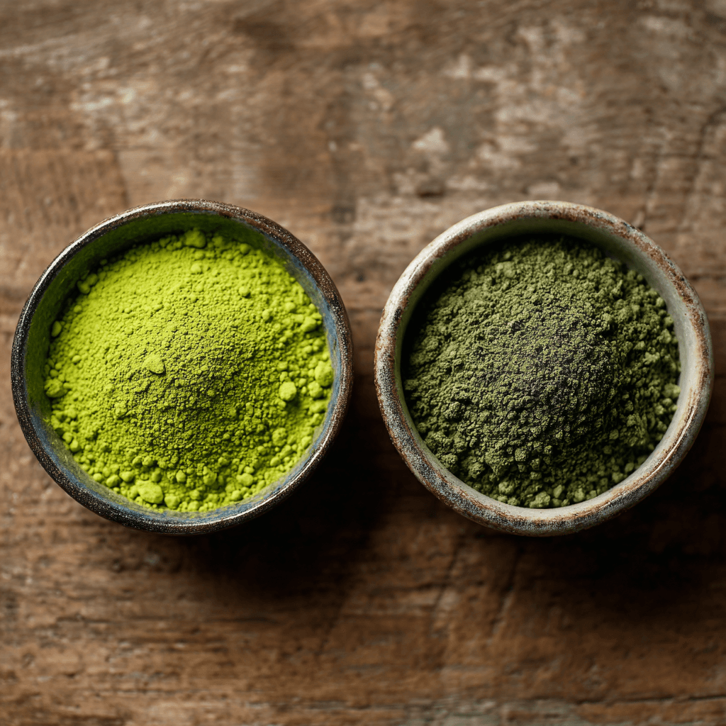 Matcha Smoothie Bowl: Energizing, Easy & Full of Flavor 4 ceremonial vs culinary matcha powder comparison side by side