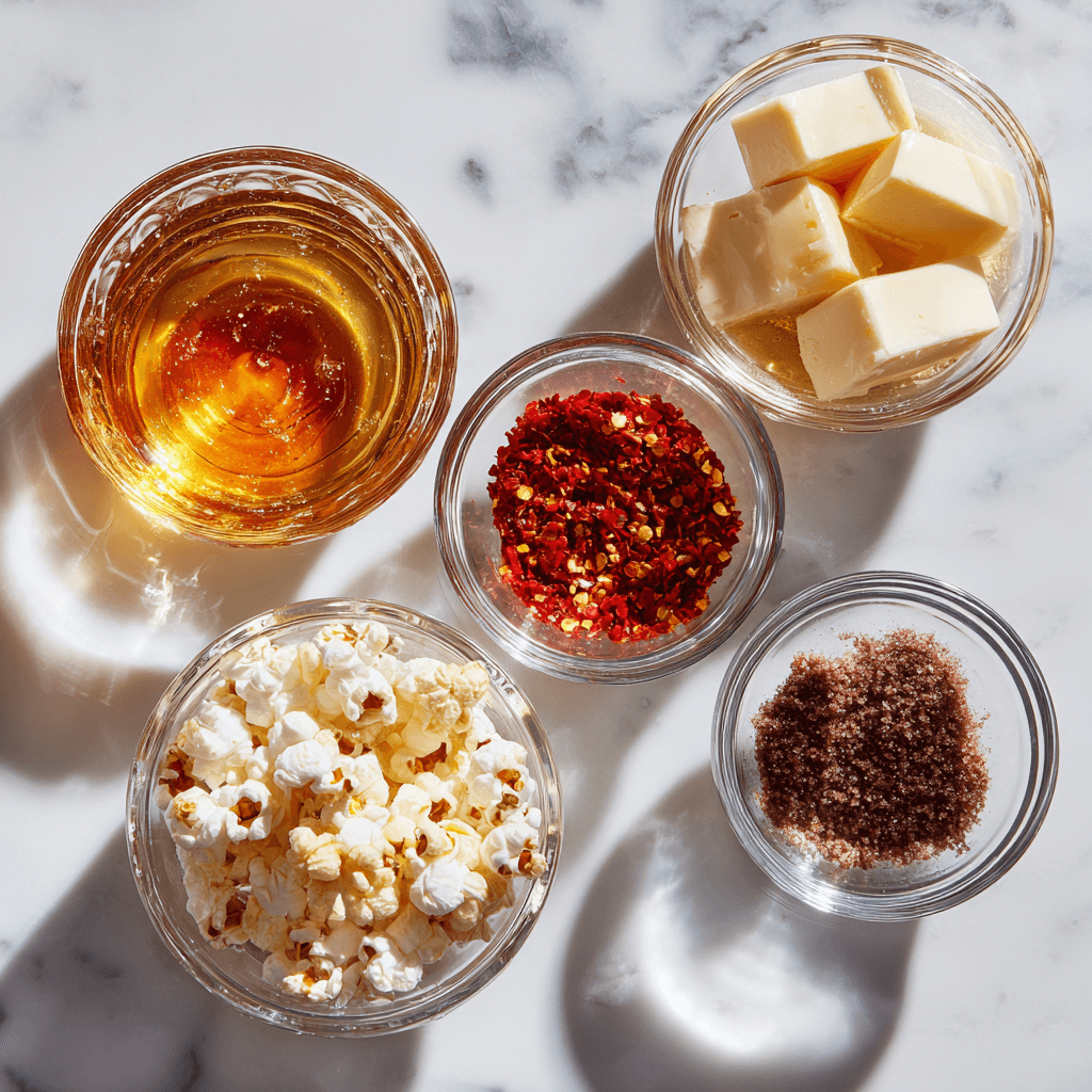 Hot Honey Popcorn Recipe: Bold, Sweet, and Spicy Snack You’ll Crave 8 Ingredients for hot honey popcorn