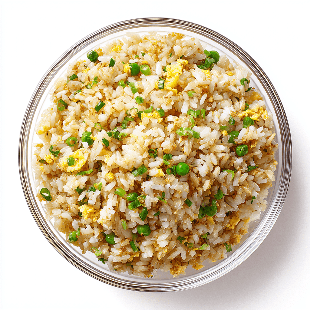 Hibachi Chicken Recipe That Beats Takeout Every Time 4 Hibachi fried rice in a glass bowl showing ideal texture