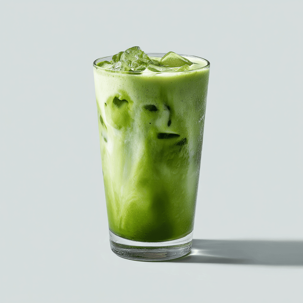 Matcha Cold Foam – Creamy, Refreshing, and Easy to Make 6 iced matcha latte with creamy matcha cold foam for final sip