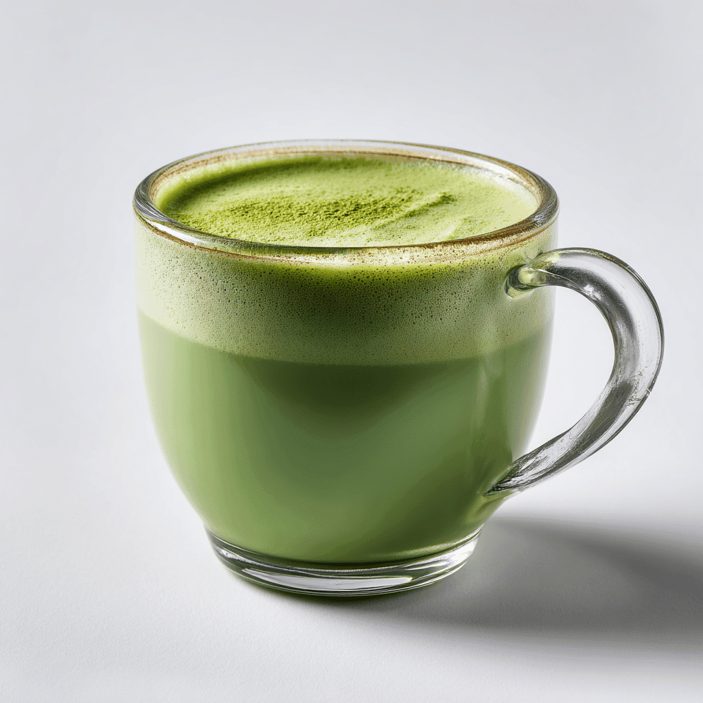 Make Matcha Tea Without Whisk – Smooth & Easy Methods That Work 7 matcha tea in a glass, made without whisk