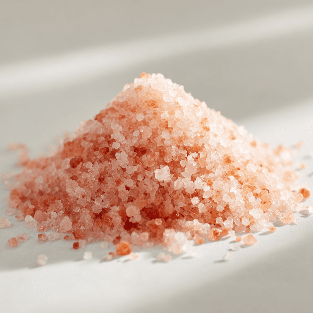 How to Use Pink Salt – 4 Proven Tricks for Fast Weight Loss 6 Pink salt pile on white background for wellness routine
