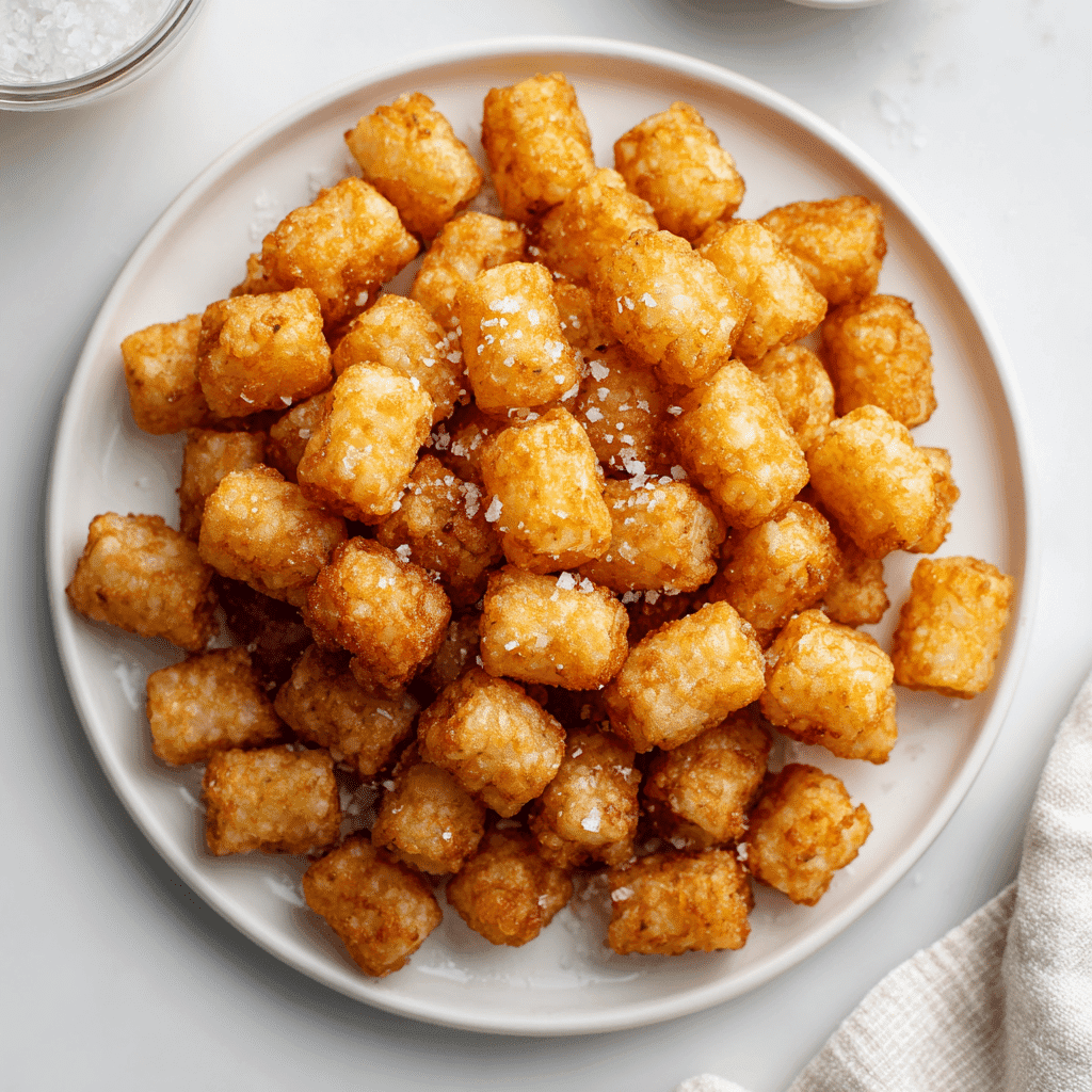 Air Fryer Tater Tots: Crispy, Quick, and Foolproof Every Time 6 Crispy air fryer tater tots ready to serve
