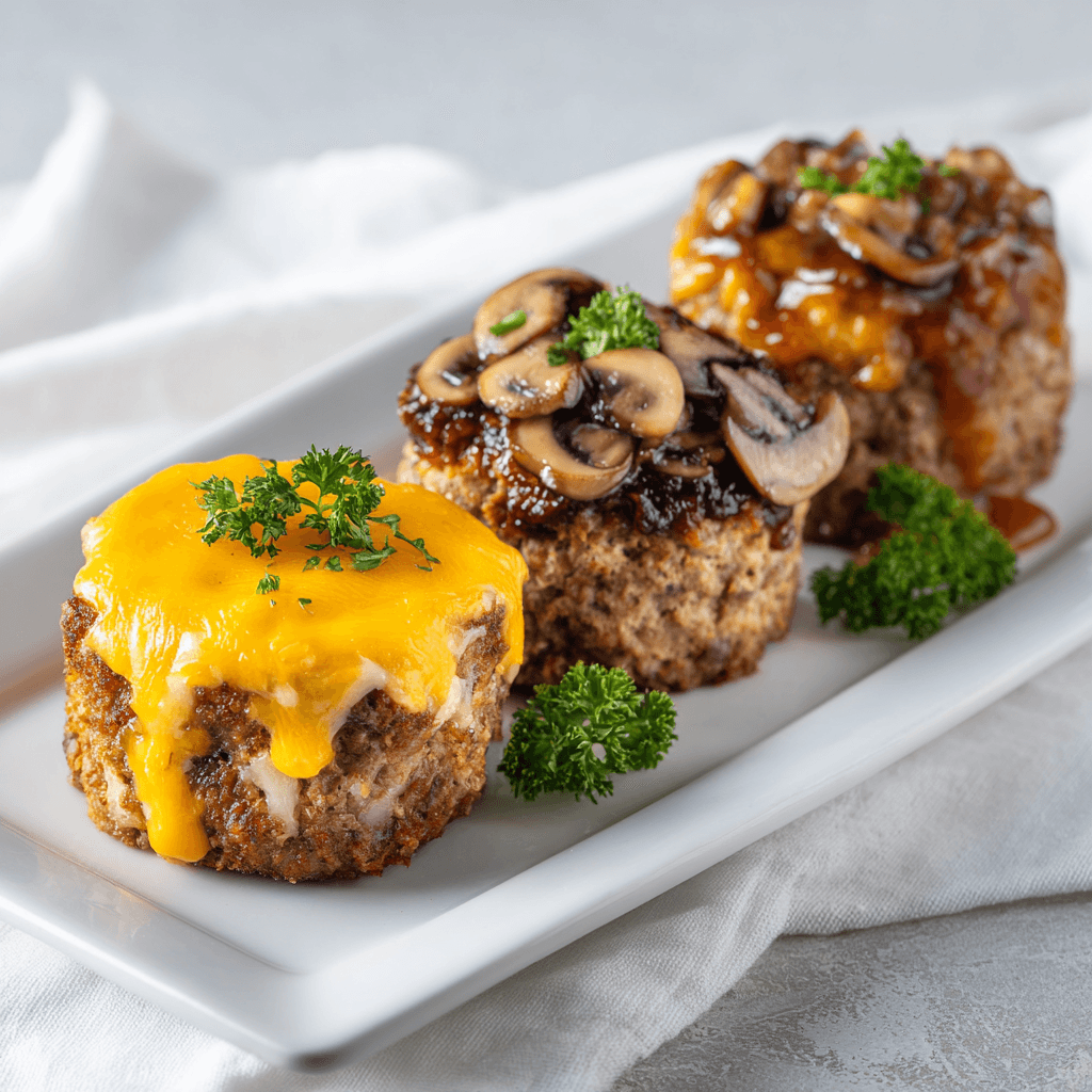 Lipton Onion Mushroom Soup Meatloaf Recipe (Savory & Moist) 4 Creative mini versions of Lipton onion mushroom soup meatloaf