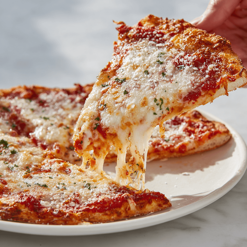 New York Style Pizza Crust Recipe That Nails the NYC Slice at Home 7 Final slice of New York style pizza with thin foldable crust on white plate