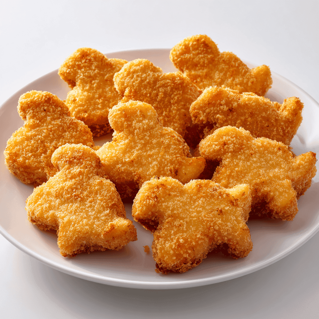 Dino Nuggets Air Fryer – Crispy & Easy Snack in 8 Minutes 2 Perfectly crispy air fryer dino nuggets with golden coating