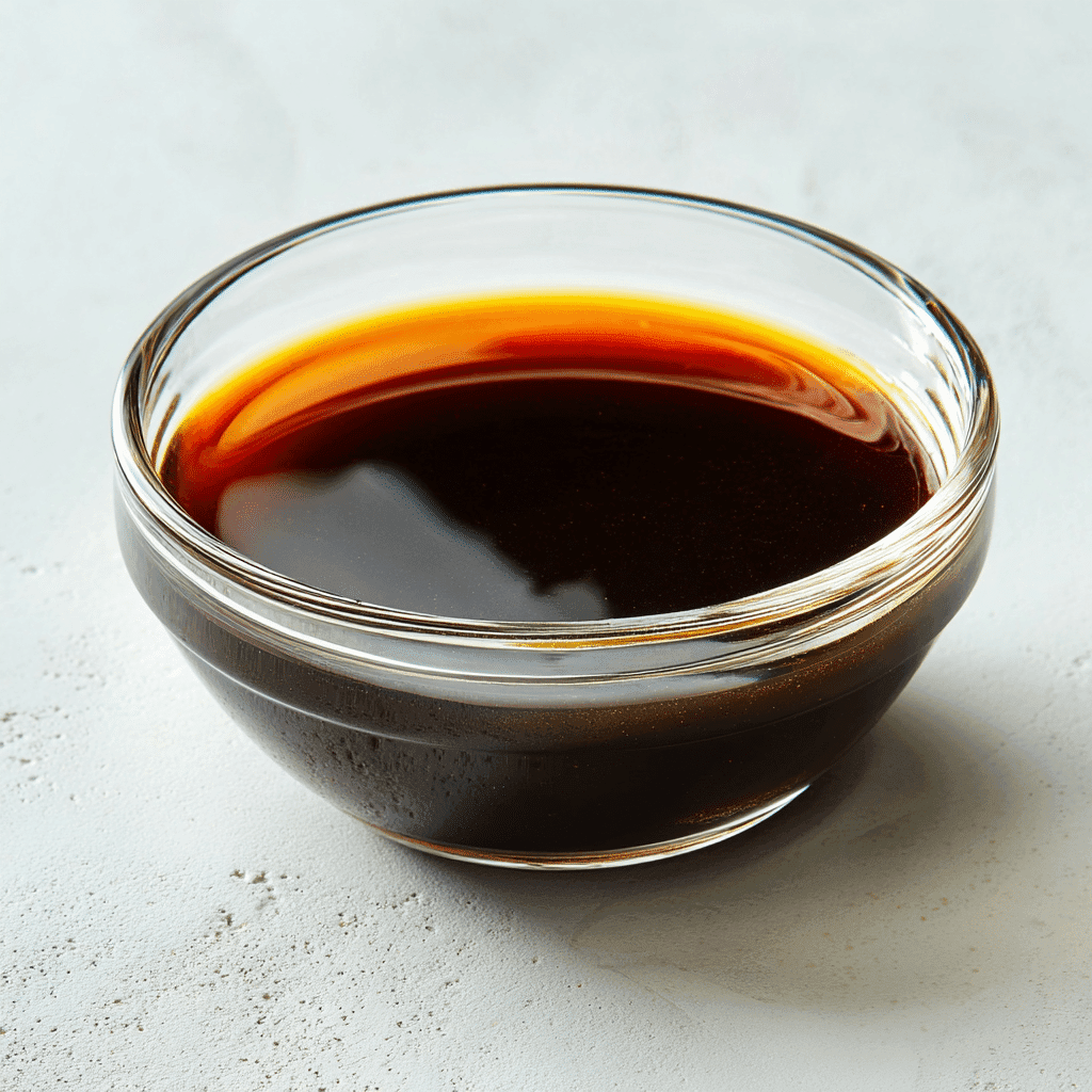 Fried Rice Sauce Recipe That Beats Takeout Every Time 1 Fried rice sauce in a clear glass bowl