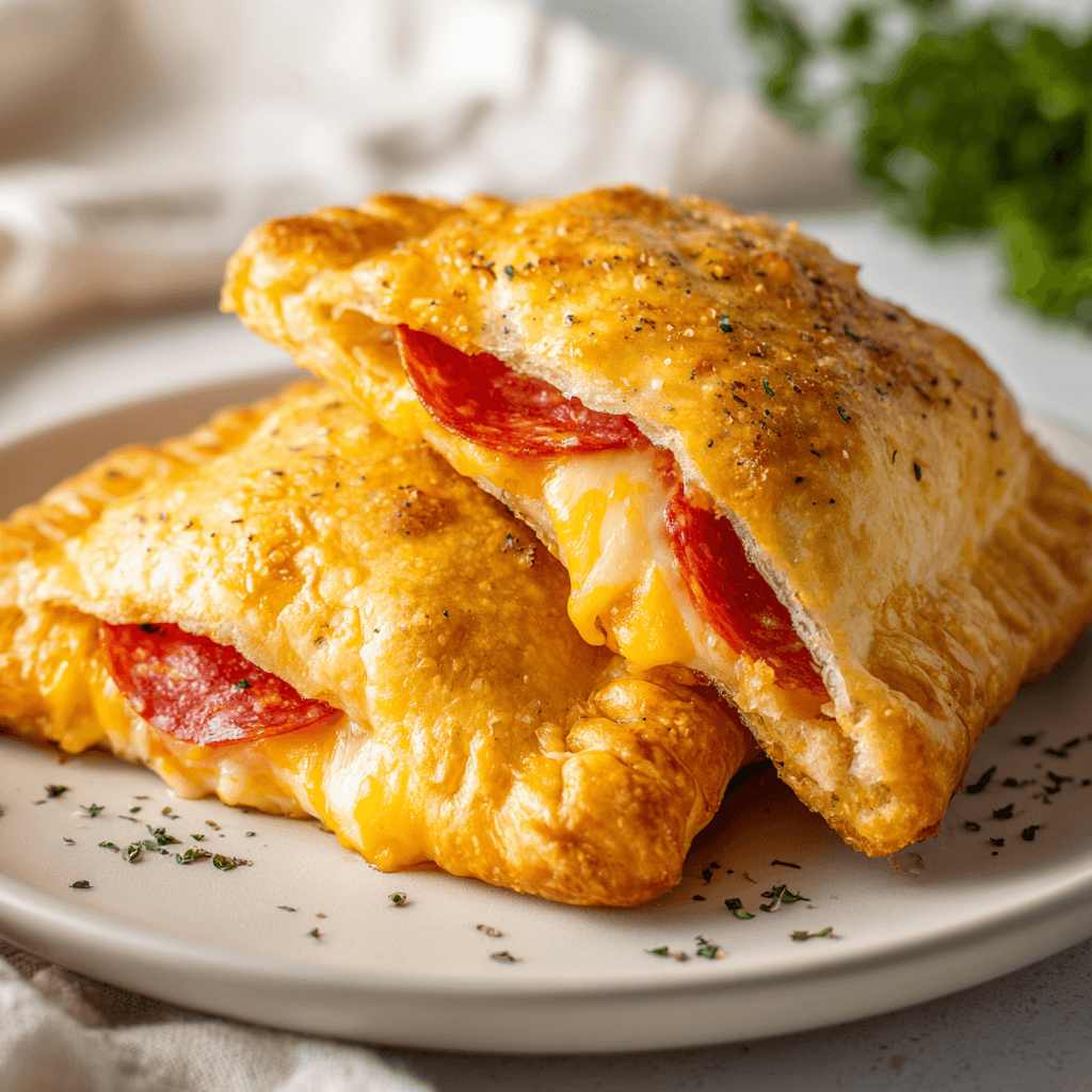 Air Fryer Hot Pockets – 7-Minute Crispy Snack Guide 1 Golden air fryer hot pocket with steam rising in a cozy kitchen setting