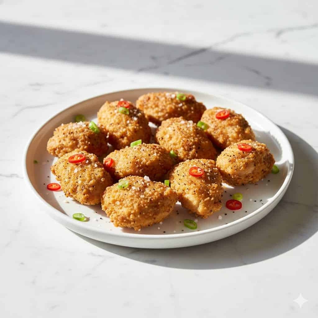 Roasted garlic bulbs on a white plate drizzled with olive oil.