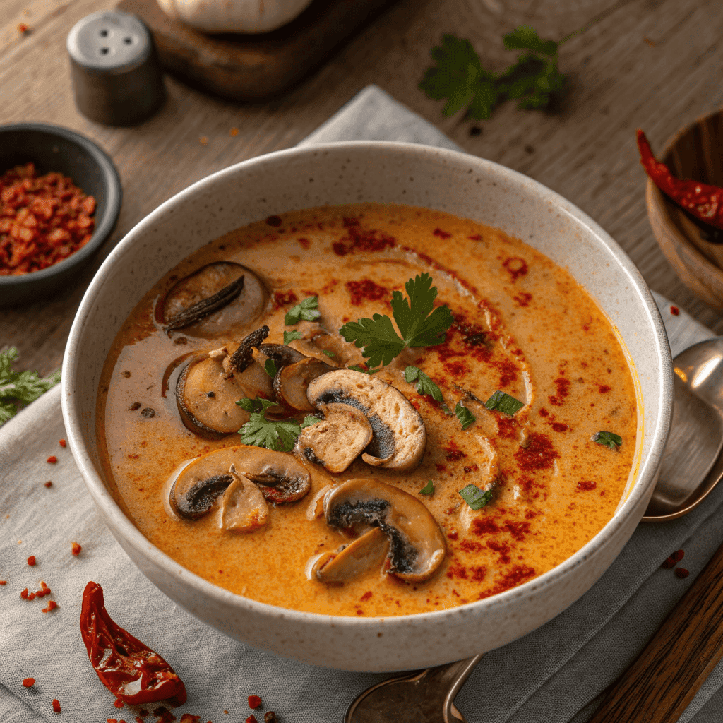 Best Hungarian Mushroom Soup with Dill and Paprika 2 Hearty bowl of creamy Hungarian mushroom soup