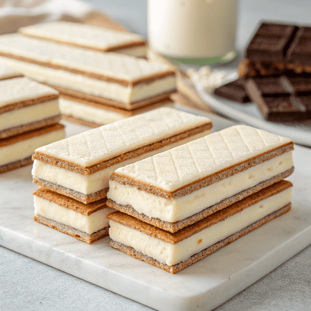 Full serving of Shiroi Koibito butter biscuits with white chocolate topping